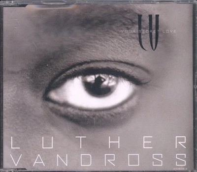 Luther Vandross Your Secret Love CD UK Epic 1996 Single Mit Promo-Aufkleber - Bild 1 von 2