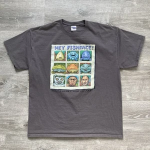 Ray Troll Hey Fishface! Don't Forget Who You Are T-Shirt Gr. XL grau - Bild 1 von 6