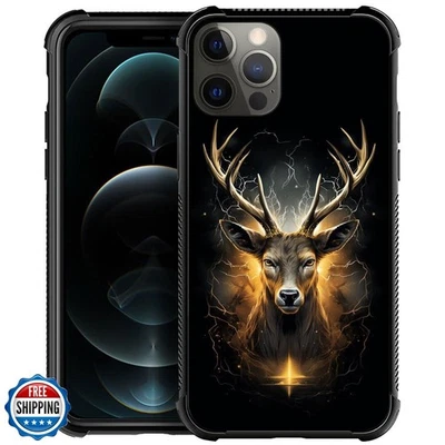 DJSOK Case for iPhone 11,Luxury Pattern Design Shockproof Rugged  - Image 1 of 4