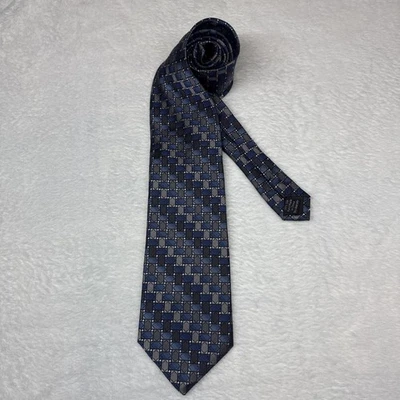 Corbata de seda para hombre Platinum Designs hecha a mano, 100 % seda, hecha en China Foto 1 de 4