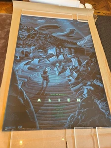 Alien Laurent Durieux Poster Kunstdruck Mondo Bottleneck Giger Mondo #542 / 550 - Bild 1 von 2