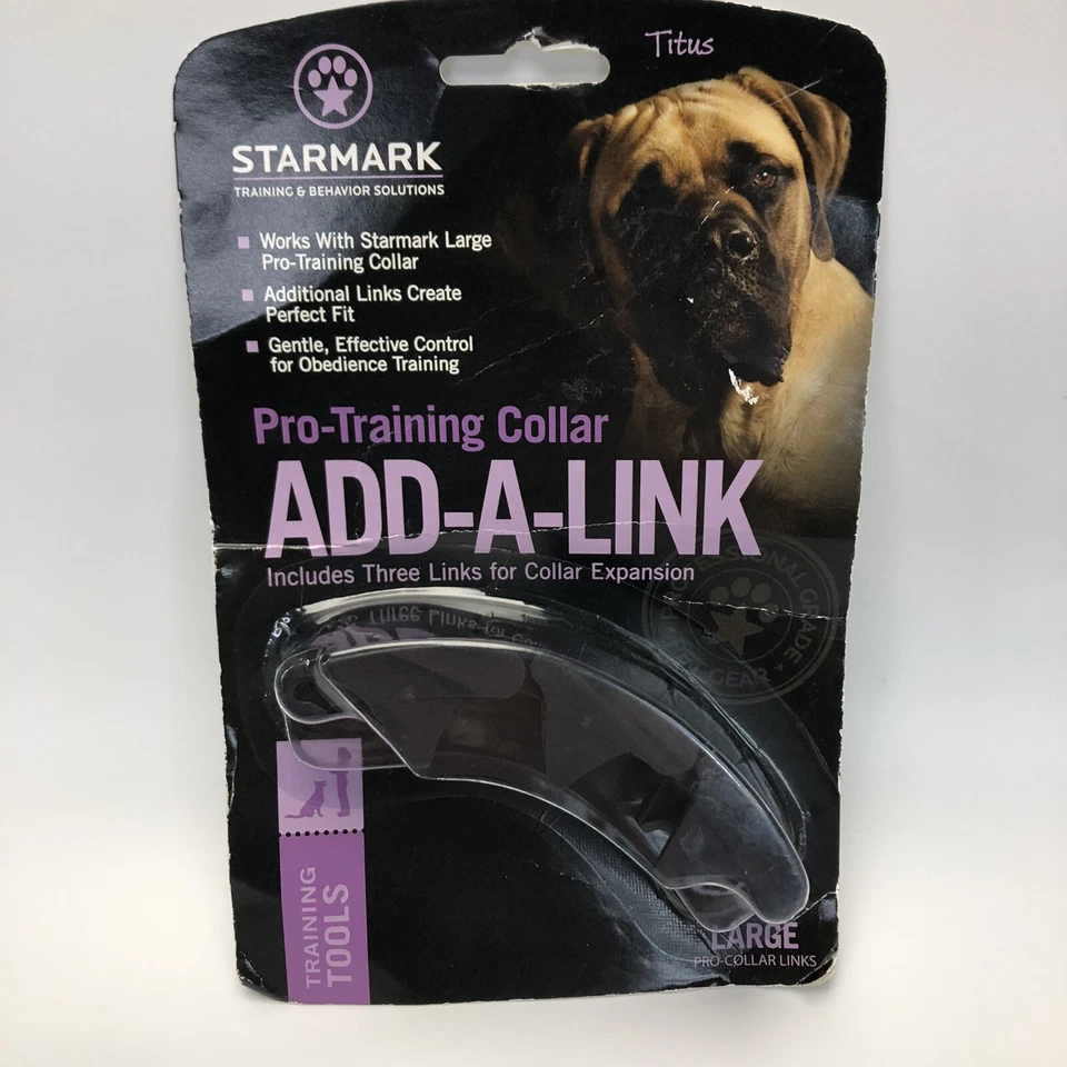 Starmark Pro-Training Add-A-Link Collar Extension Large 3 Links -New In Package! - Image 1 of 4