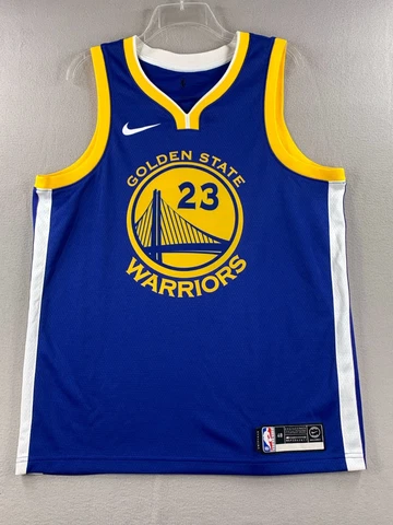 Draymond Green Golden State Warriors Nike Icon Swingman Jersey Men's Large NWOT Cover