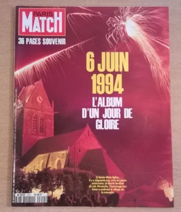 PARIS MATCH N°2351 (16/06/1994) - 6 juin 1994/Heigl/Spitz/Pierce -Etat Collector - Picture 1 of 18