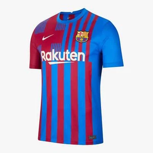 CAMISETA DE FUTBOL LOCAL NIKE FC BARCELONA 21/22 ESTADIO - SOLO HOMBRE TALLA GRANDE - Imagen 1 de 9