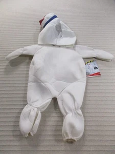 Ghostbusters Mini Puft Costume Boys 12-18M Jumpsuit Headpiece Halloween New - Picture 1 of 10