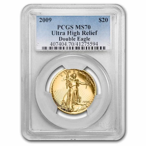 2009 Ultra High Relief Double Eagle MS-70 PCGS - SKU #64821 Cover