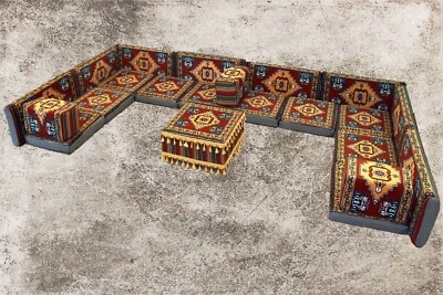 Orientalische Sitzecke - Sark Kösesi - Orientalische Sitzkissen - 22-tlg. -🌟✅ - Bild 1 von 4