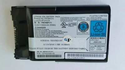 Ref - CP422590 Original OEM Fujitsu LifeBook Batería 5800 mAh 63Wh FMVNBP171  Foto 1 de 4