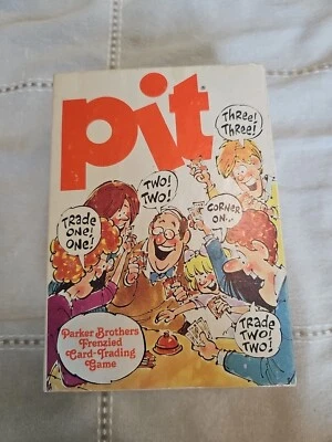 Vintage 1973 Parker Brothers PIT Card Game Complete With Orange Bell #661 - Image 1 of 2