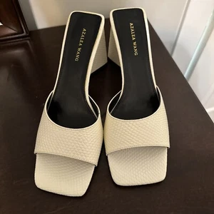 AZALEA WANG BEATRIX WEISSE BLOCKSANDALE GRÖSSE 11 - Bild 1 von 3