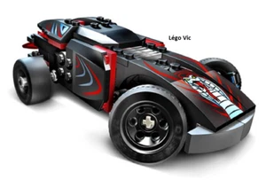 Lego 8669 Racer Fire Spinner 360 complet de 2006 -C25 - Imagen 1 de 1