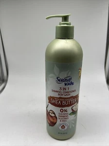 Suave Kids 3 in 1 Shampoo Conditioner Body Wash With Shea Butter 20oz - Picture 1 of 3