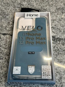 iHOME Velocase - Funda iPhone 12 PRO MAX o 13 PRO PRO MAX - Transparente / Azul - Imagen 1 de 15