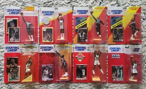 1990 - 1996 LOT David Robinson Starting Lineup SLU Figures w/ Card Spurs Rookie - Picture 1 of 10