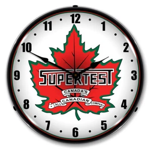 Super Test, Lighted Backlit LED Wall Clock Free Shipping - Picture 1 of 5