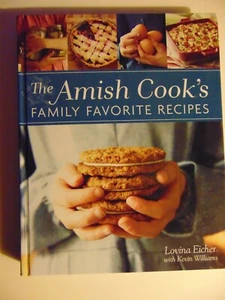 The AMISH COOK'S Family Favorite Recipes Hardcover Book - Foto 1 di 1