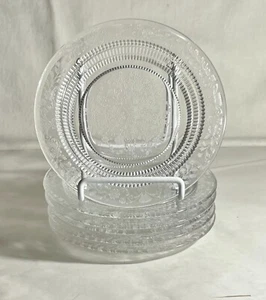 6 platos de pan Duncan & Miller Crystal First Love de 6" - Imagen 1 de 1