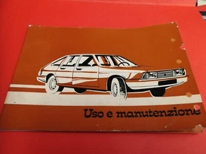 Simca-Chrysler 1307-1308-1309- GLS - S - GT - SX Uso e Manutenzione Originale - Foto 1 di 8