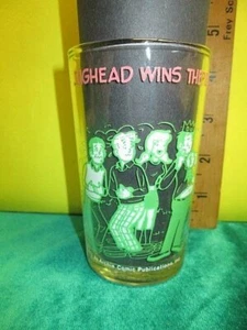 Vintage 1973 Archie Comics JUGHEAD WINS THE PIE EATING CONTEST Glass - Picture 1 of 10