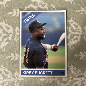 1991 Baseball Cards Magazine '66 Topps #70 Kirby Puckett Minnesota Twins!