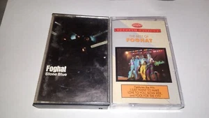 Foghat 2 Cassette Lot: Stone Blue and Best of  - Picture 1 of 9