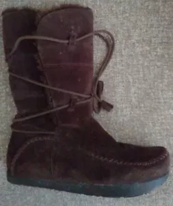 Kalso taglia 9,5 m scarpa da terra donna stivale mukluk castoro - Foto 1 di 3