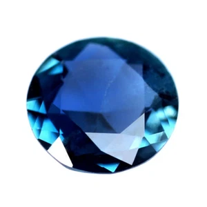 Zertifiziert 0,40ct natürlicher unbeheizter blaugrüner Saphir vs. Klarheit 5 mm rosa geschnitten rund - Bild 1 von 2