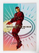 2013 Marvel Fleer Retro Skybox Z Force Quick Strike Iron Man #20 0kg8