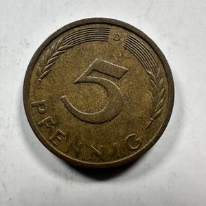 GERMANY 5 PFENNIG 1974-D - Picture 1 of 2
