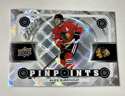 2022-23 MVP Pinpoints #PP-11 Alex DeBrincat Chicago Blackhawks C248 - Image 1 of 2