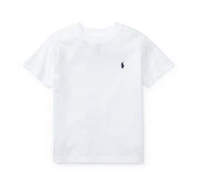 Polo Ralph Lauren Toddler & Little Boys Cotton White T-Shirt 5 NWT - Picture 1 of 3
