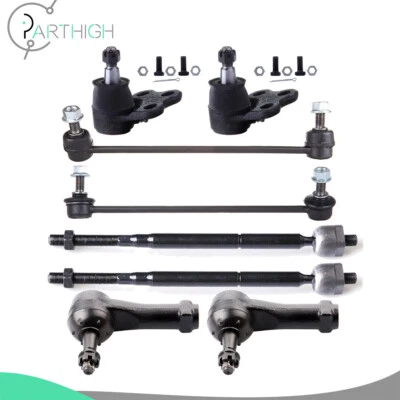 Barra estabilizadora de rótula delantera 8x varilla de amarre para Chevrolet Equinox Saturn Vue 2005-2007 Foto 1 de 4