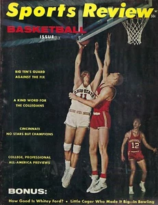 1962 Sports Review Basketball magazine Ohio State Bradley Braves Louisville GOOD - Picture 1 of 2