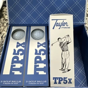 Taylormade TP5x Summer Commemorative 3.0 Heritage 3 Golf Balls  One Sleeve - Picture 1 of 5