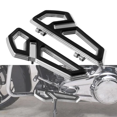 Rider Front Floorboard Footboard Fit For Harley Electra Glide Road King - Image 1 of 4