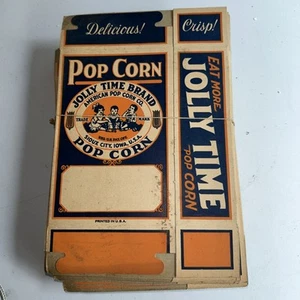 Vintage Jolly Time Popcorndose unbenutzt NOS WUNDERSCHÖN ORIGINAL um 1930 - Bild 1 von 2