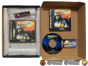 Soul Star Sega Mega CD - UK PAL sehr guter Zustand CIB - hochwertige Verpackung - Tracked