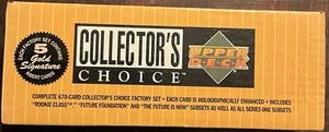 Juego de tarjetas de béisbol 1994 Upper Deck Collectors Choice Factory. - Imagen 1 de 1