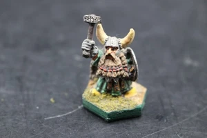 Warhammer Fantasy Zwerge C06 Der glorreiche Sven Zwergheld Kriegshäuptling Metall - Bild 1 von 3