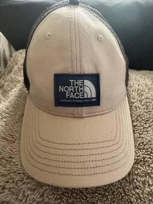 Chapéu Snapback Caminhoneiro North Face Marrom Tamanho Único Compatível com Todos Ajustáveis - Imagem 1 de 3