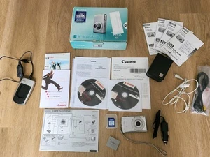 Canon Digital IXUS 65 6.0MP Digital Camera - Silver - Fully Tested And Working - Picture 1 of 24