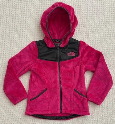 NUEVO CON ETIQUETAS The North Face Osito Polar Sudadera con Capucha Cremallera Completa Chaqueta - Enagua Rosa - XS (6) Foto 1 de 4