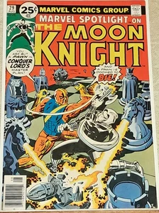 MARVEL SPOTLIGHT # 29 2. AUFTRITT VON MOON KNIGHT, JACK KIRBY F/VF - Bild 1 von 6