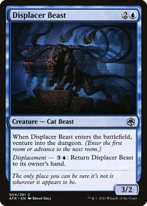 Magic MTG TCG Adventures in the Forgotten Realms 2021 Displacer Beast 54/281 - Imagen 1 de 1