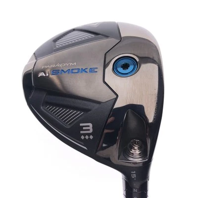 Used TOUR ISSUE Callaway Paradym Ai Smoke Triple Diamond 3 F'W / 15 Deg / XStiff - Image 1 of 4