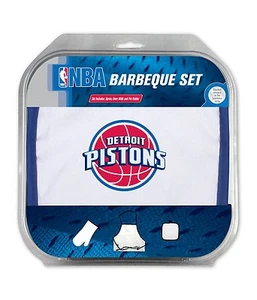NEW NBA Detroit Pistons Tailgating Barbecue Set - Picture 1 of 1