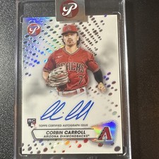 2023 topps pristine baseball Corbin Carroll Encased Rookie Auto 
