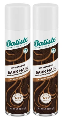 Batiste Dry Shampoo for Dark Hair, 5.71 oz 2 Pack - Image 1 of 4