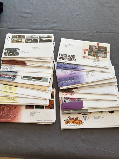 Royal Mail 1st First Day Covers 2003 2004 Elige de la lista Anuncio múltiple Foto 1 de 1